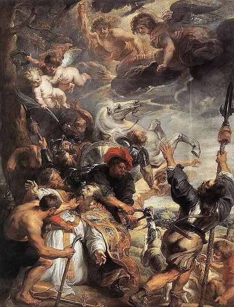 Peter Paul Rubens The Martyrdom of St Livinus Germany oil painting art